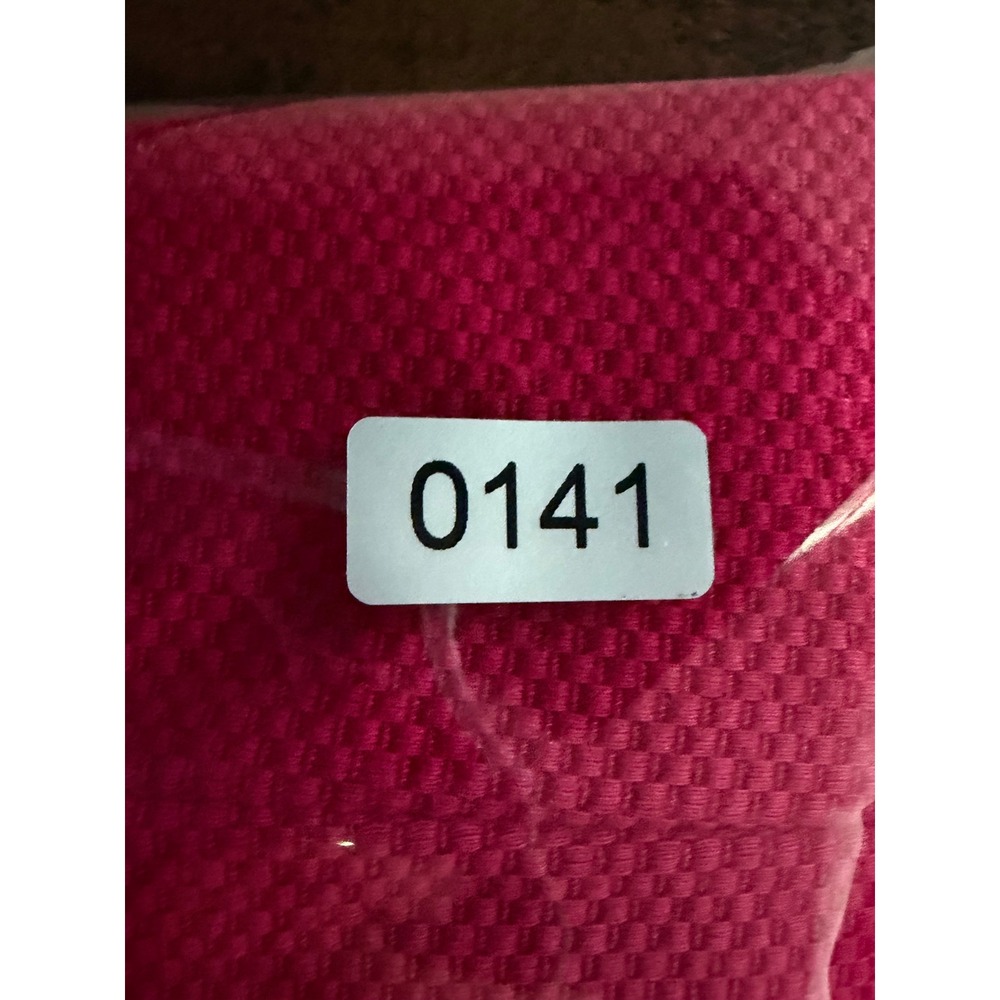 Adrianna Papell Pink Textured Surplice Pleated Sheath Dress Size 6 Sleeveless - Picture 6 of 6